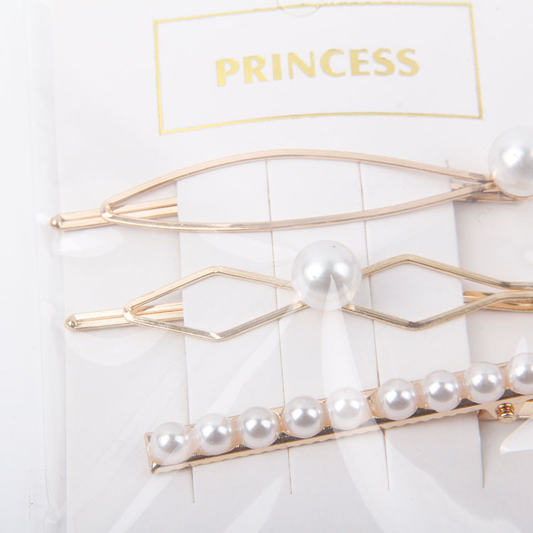 P-3PC Pearl ClipBarrette