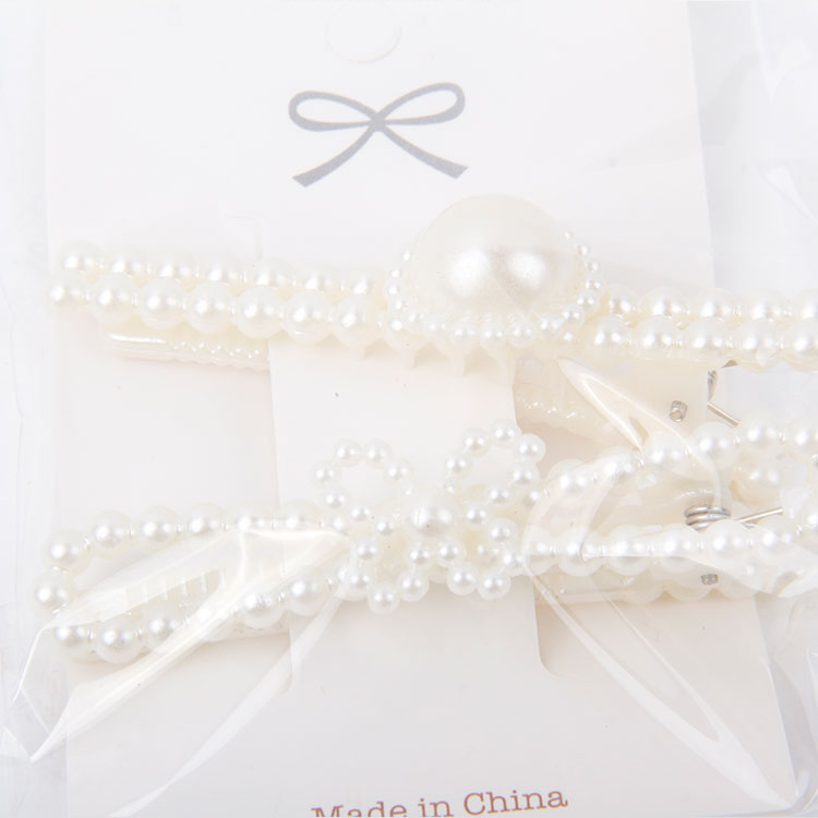 P-2PC Pearl Hair Clip