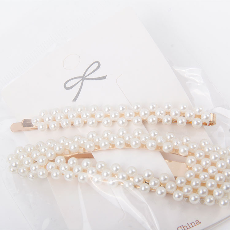 P-2PC Pearl Hair Clip 1