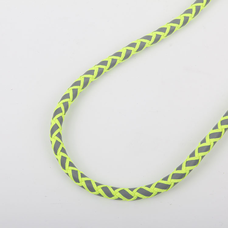 S-Braided Round Pet Leash with Reflective Nylon Multi Strand