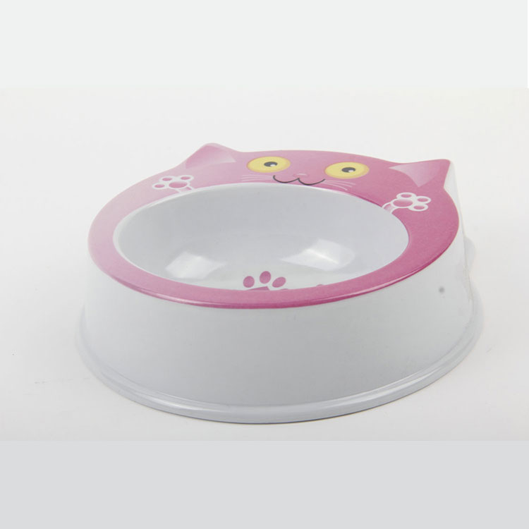 S-Cat's Head-Shaped Plastic Pet Basin 2