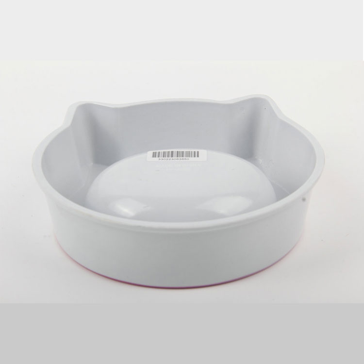 S-Cat's Head-Shaped Plastic Pet Basin 2