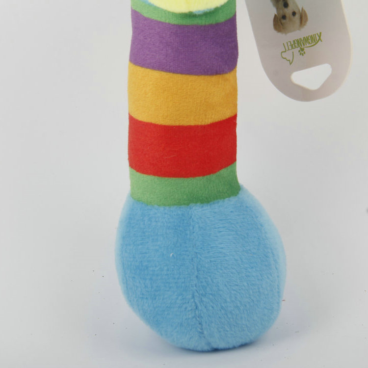 S-Sounding Plush Giraffe Pet Toy