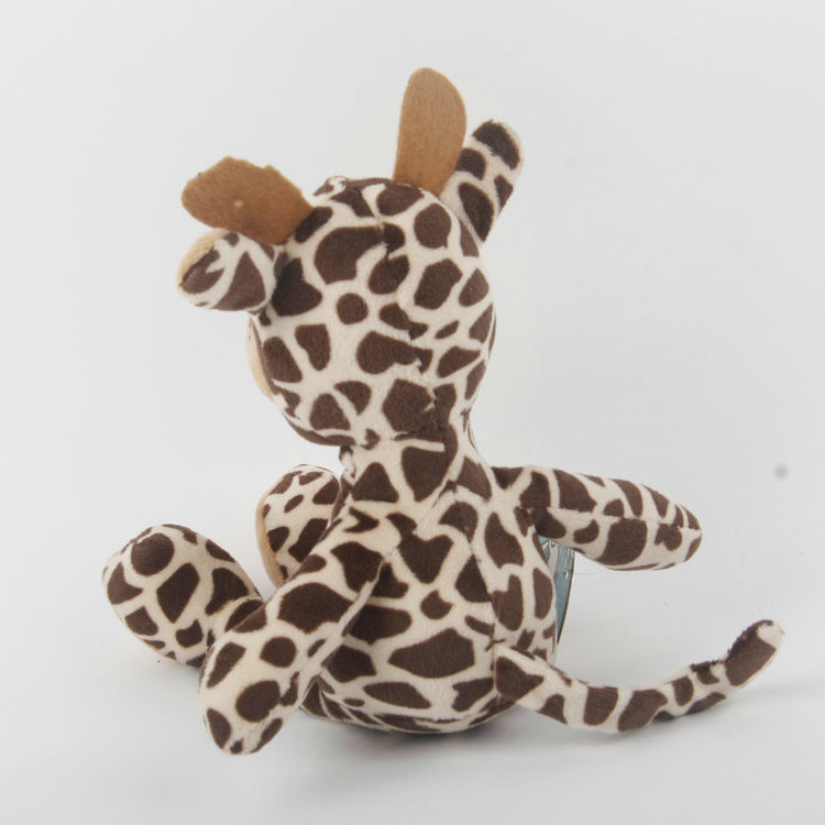 S-Plus Whistle Eye Embroidery Plush Giraffe Pet Toy