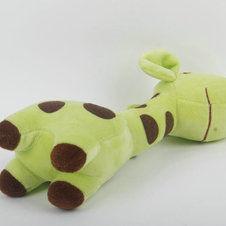 S-Plus Whistle Eye Embroidery Plush Giraffe Pet Toy 1