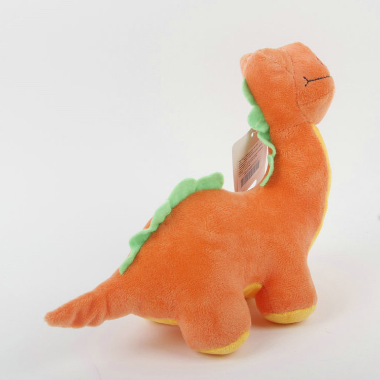 S-Plus Whistle Eye Embroidery Plush Dinosaur Pet Toy 1