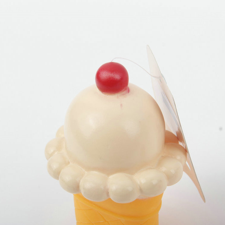 S-Cone Ice Cream Shape With Voice Vinyl Pet Toy