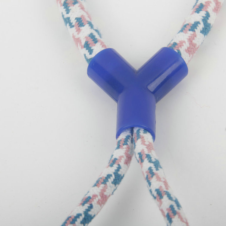 S-Y Type Plastic Tube With Tennis Woven Pet Toy 1