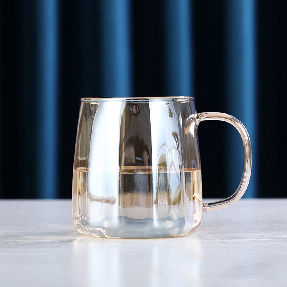 Champagne Stripes Pattern Glass Pitcher