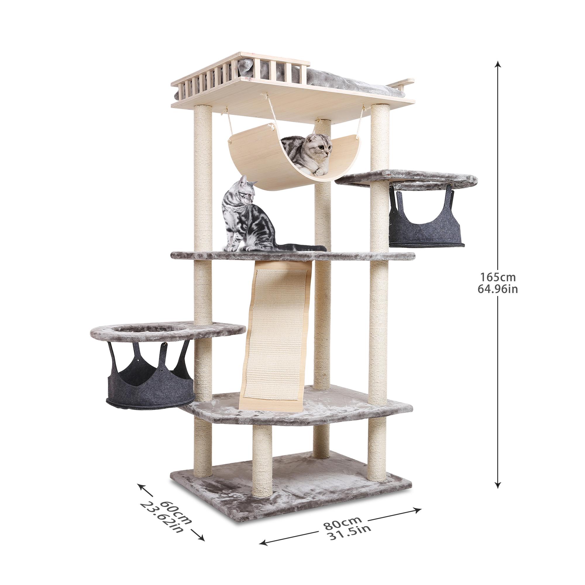 Activity Tower With Scratching Posts Large Cat Tree Modern Large Cat Tree Tower Condo House