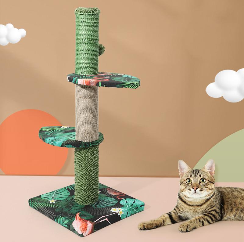 Wholesale Cat Scratchers Interactive,cat Tree with Platform Scratching Posts