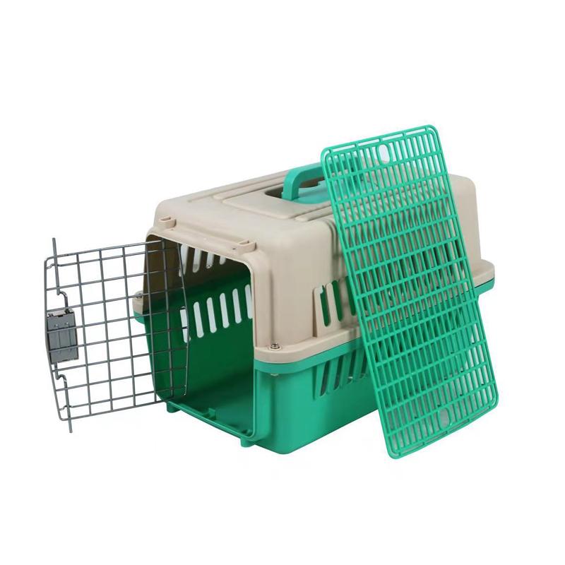 Plastic Transport Chicken Quail Puppy Dog Cat Air Box Hamster Cage Animals Travel Carrier Dog Cage