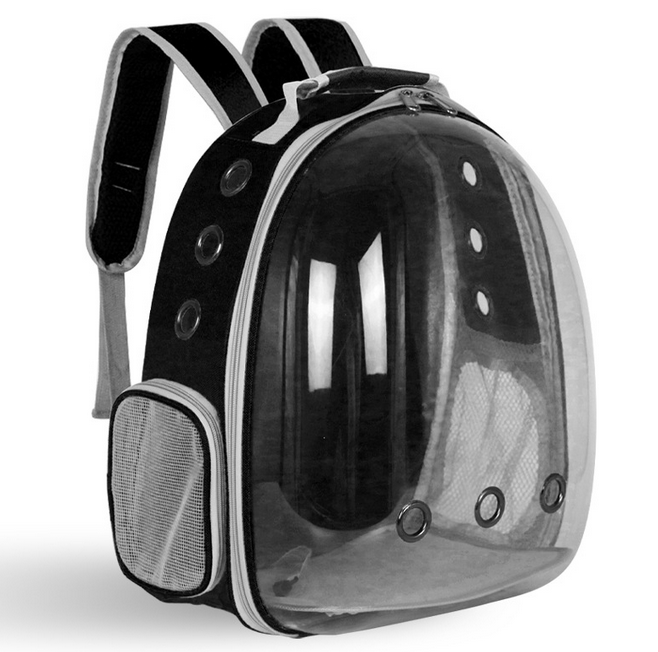 Breathable Cat Bag Pet Backpack Outside Portable Transparent Space Capsule Backpack Pet Carrier Bag