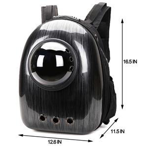 Breathable Pet Carrier Cat Kitten Dog Backpack Astronaut Capsule Window Backpack