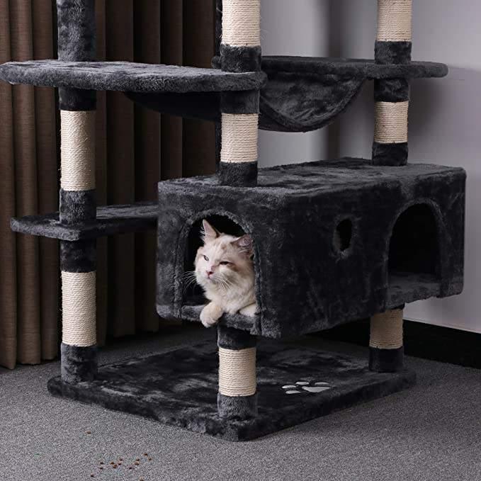 High quality Cat Tree design Cat Tower Indoor Cats Multi-Level Condo and Scratching Posts for Kittens