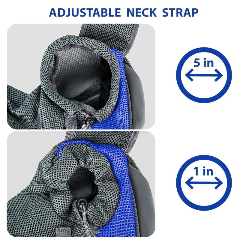 2023 Best Selling Adjustable Portable Breathable Casual Soft Mesh Cat Dog Puppy Carrier Bag