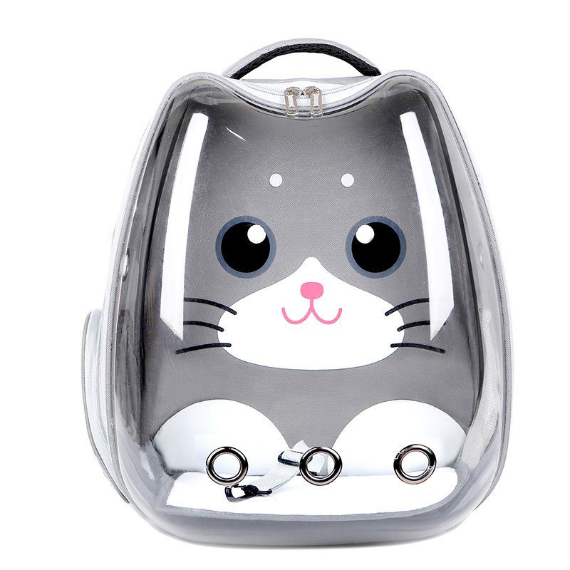 New going out double shoulder pet bag comfortable breathable large space cat backpack