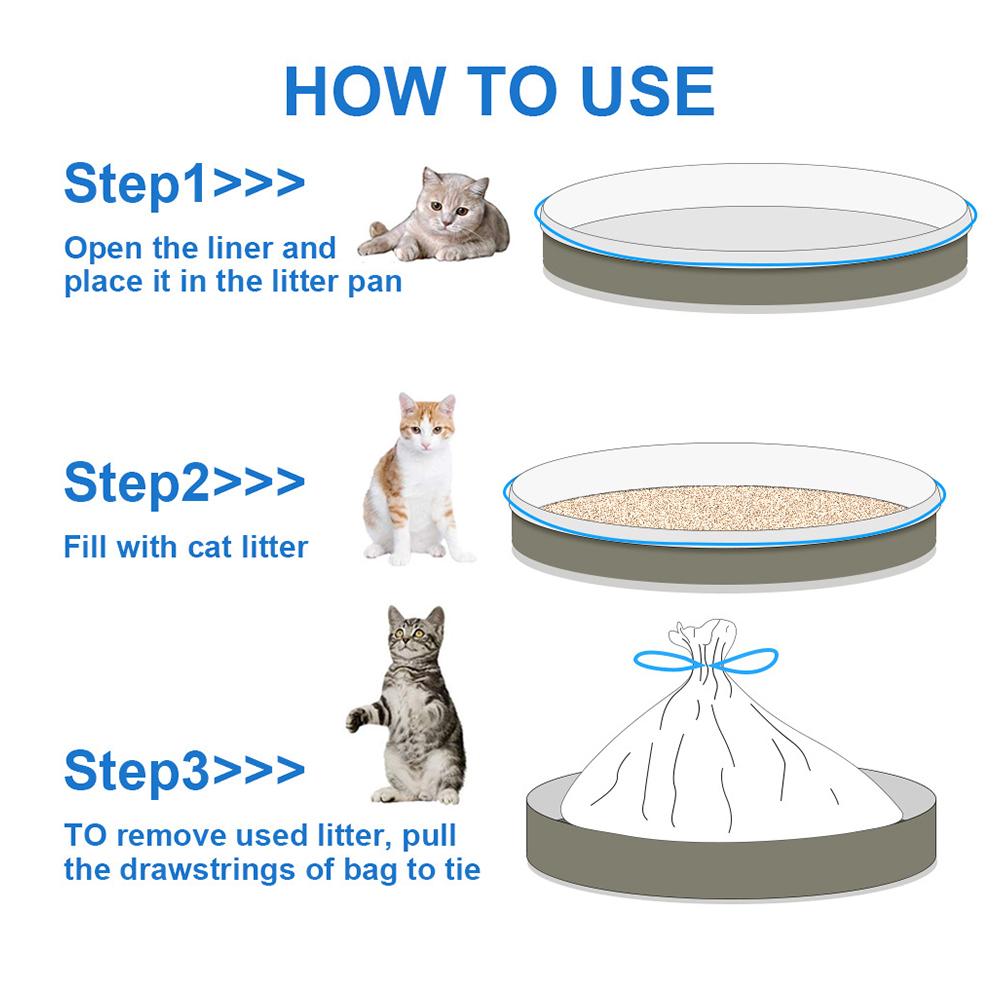 Wholesale HDPE biodegradable cat cleaning litter waste faeces  recycling cat litter mat