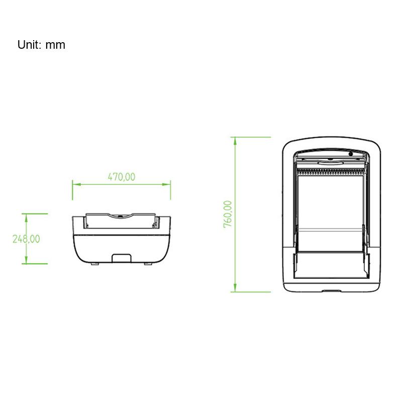 Self-cleaning Cat Litter Box Smart Cat Toilet Electronic Pet Toilet Semi-closed Automatic APP Control Cat Box with Pet Poop Bags