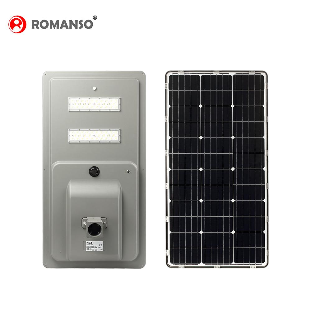 IP66 Waterproof 1800-21000LM 180LM/W 10W-120W Solar Light Outdoor Solar Street Light