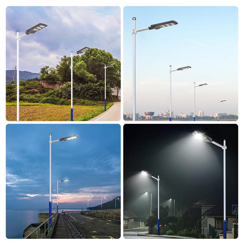 Hot Lampe Solaire Led Solar Lights Outdoor Street Lampadaire Solaire Pole Lighting Luces Led/Solar Street Light/Led Street Light