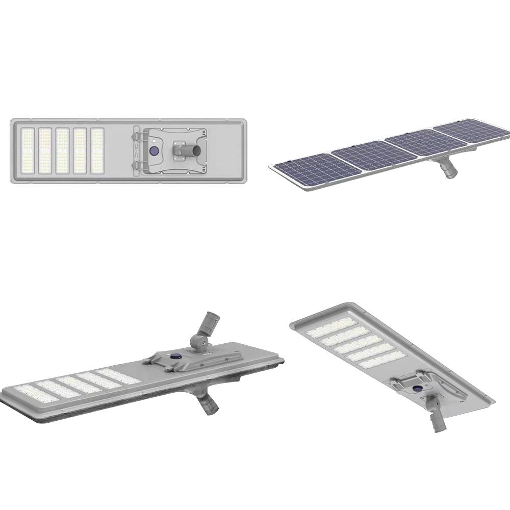 Solar Street Lights solar led lampara 300W 400W 500W LED 200lm/w IP66 lamparas solares lighting