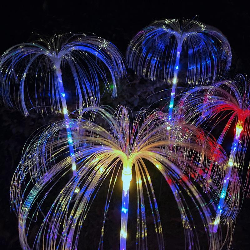 Kanlong Waterproof Solar multicolored jellyfish lights LED patio atmosphere lights