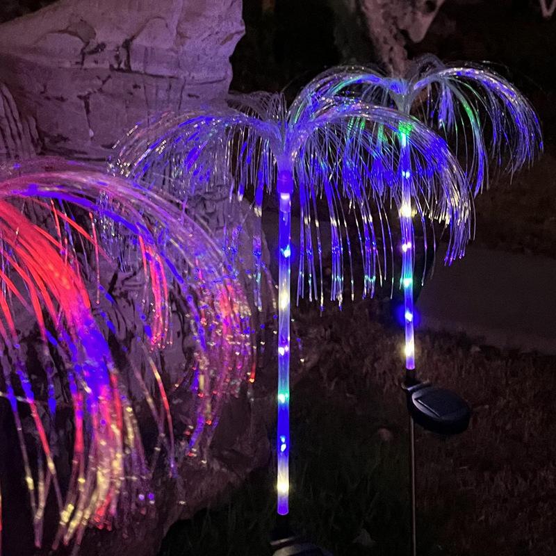 Kanlong Waterproof Solar multicolored jellyfish lights LED patio atmosphere lights