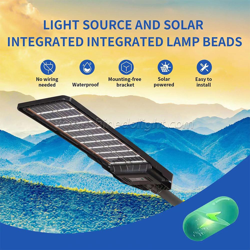 100W~500W Watts ip65 Solar Powered Waterproof Solar Security Led Flood Lights Solar Street Light Yard Garden