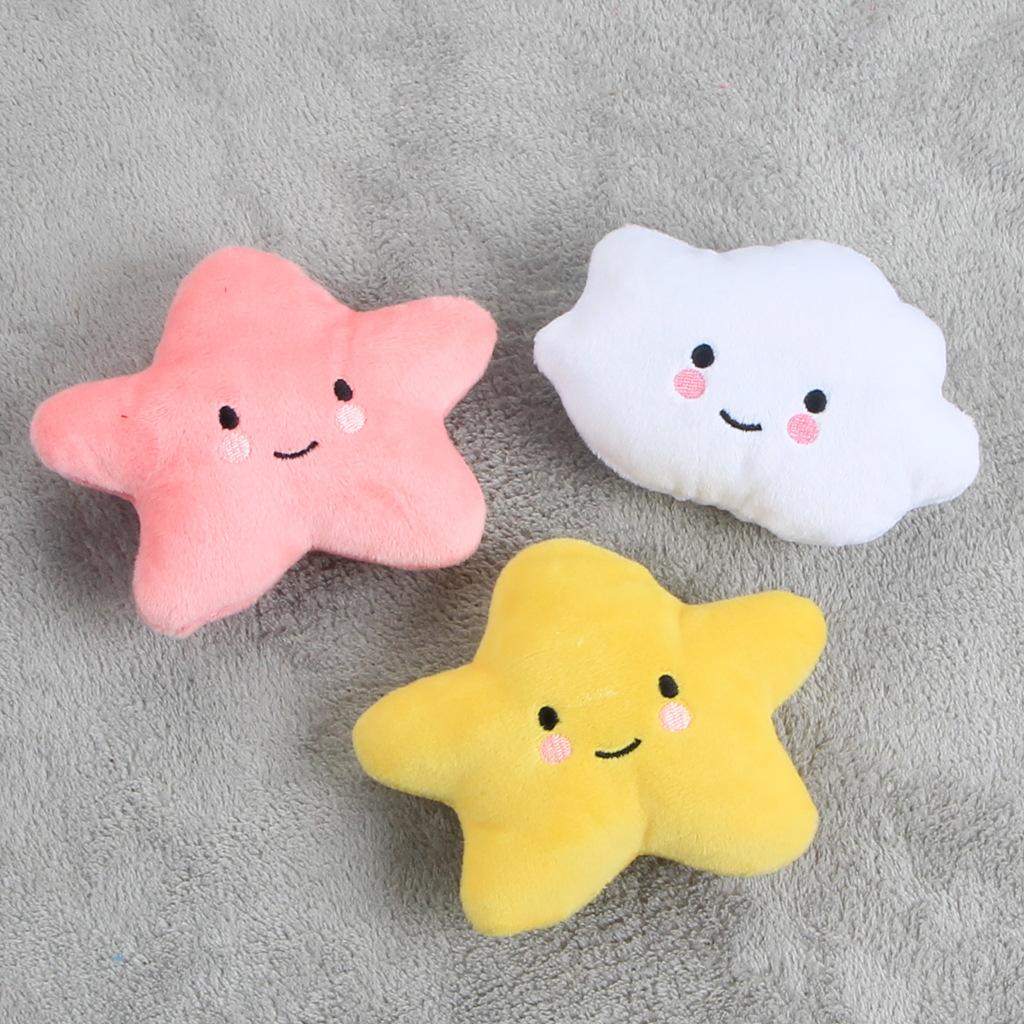 pet plush toys cute dog fruits dog squeaky toy